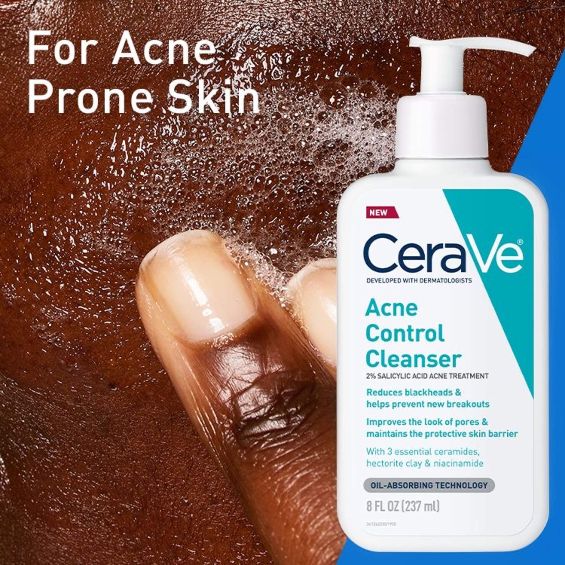 CeraVe Acne Control Cleanser (237ml) - Image 2