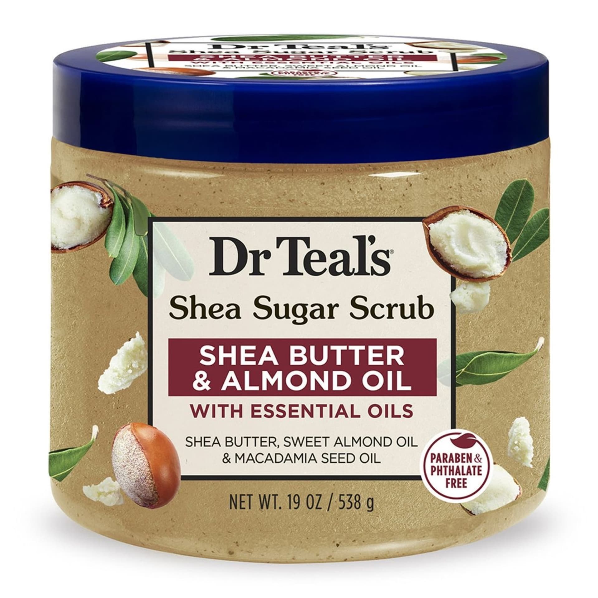 Dr Teal’s Shea Sugar Scrub – Shea Butter & Almond