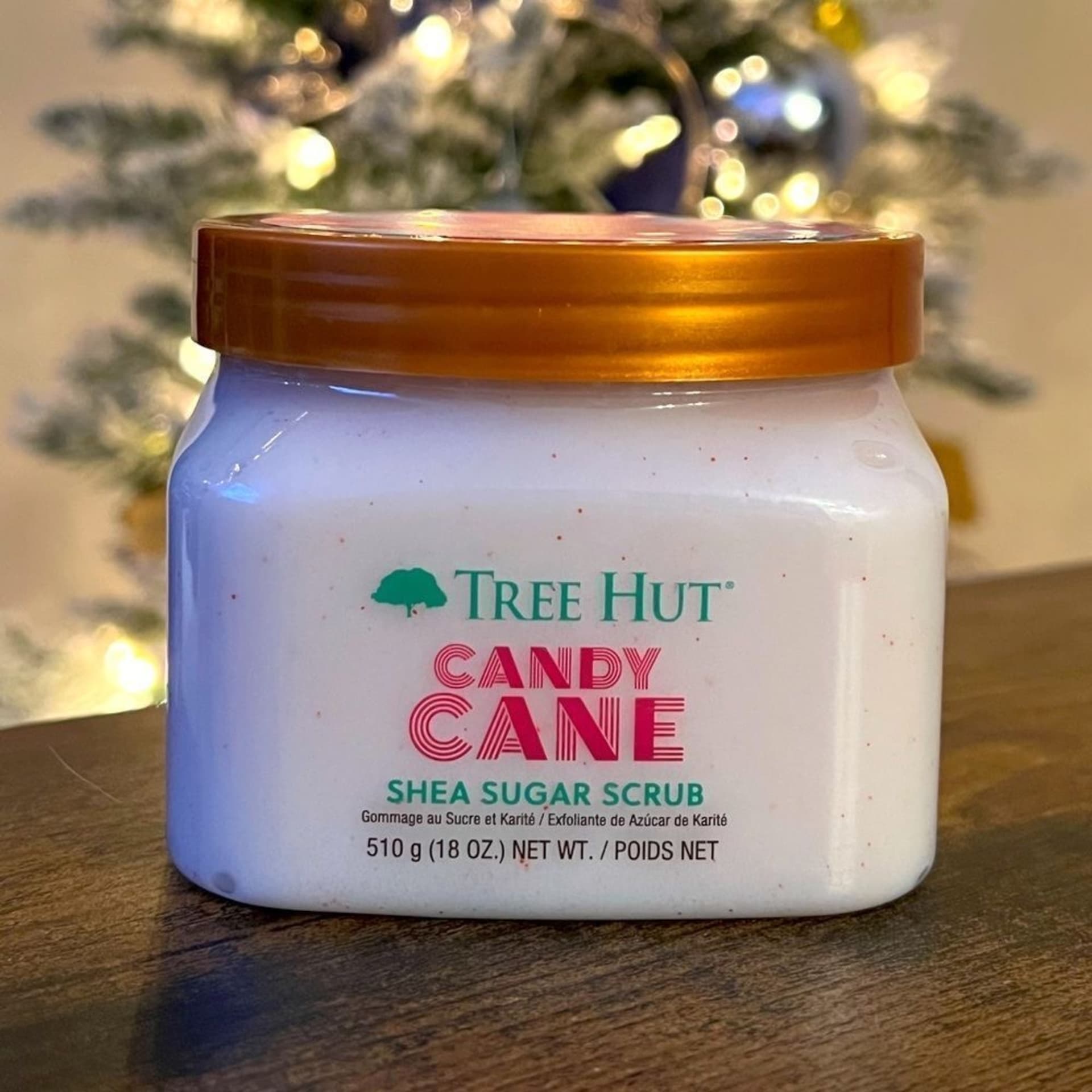 Tree Hut Candy Cane Body Scrub - Image 2