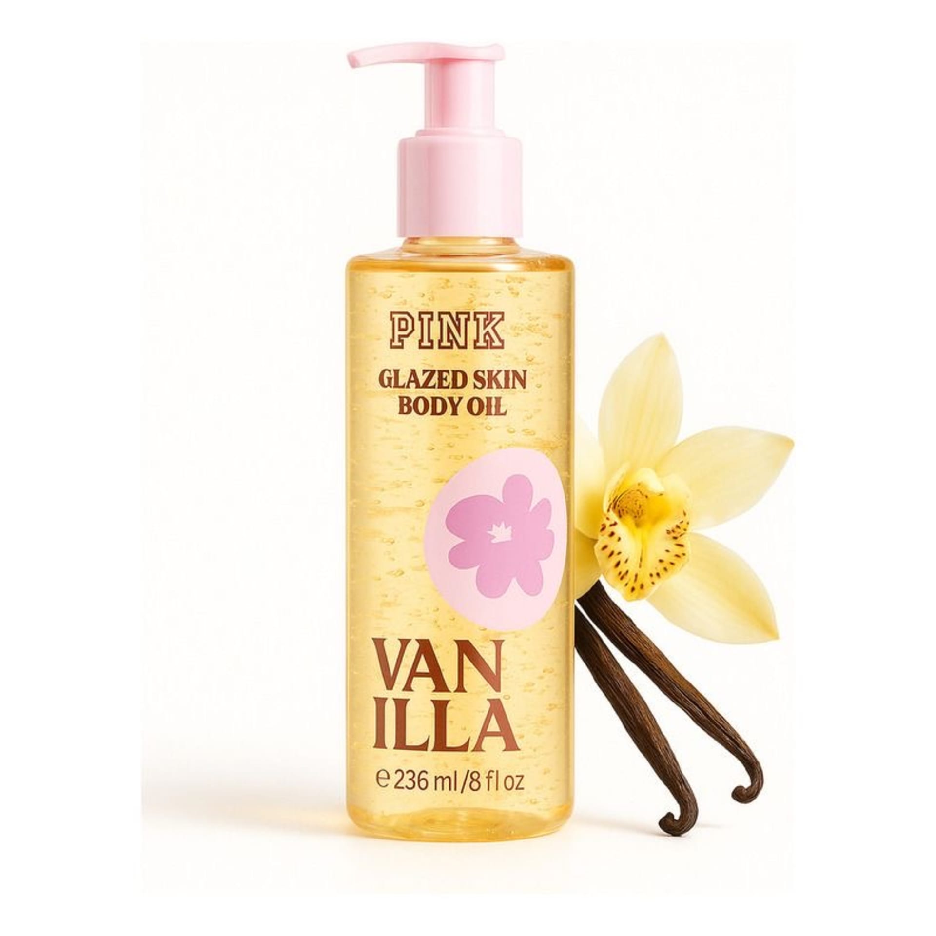 Pink Vanilla Body Oil