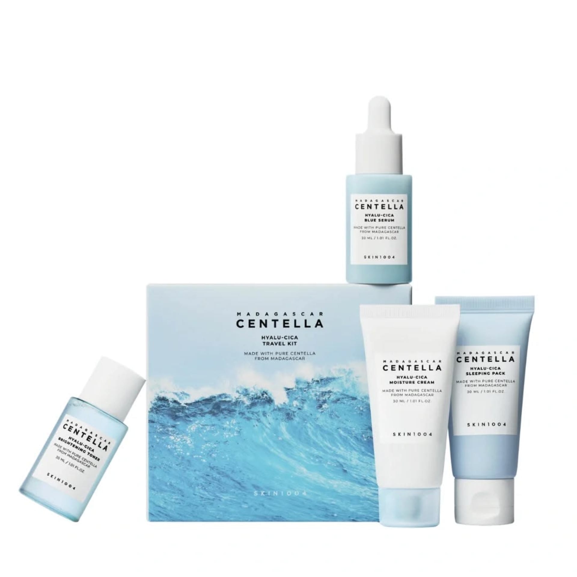 Skin1004 Madagascar Centella Hyalu-Cica Travel Kit