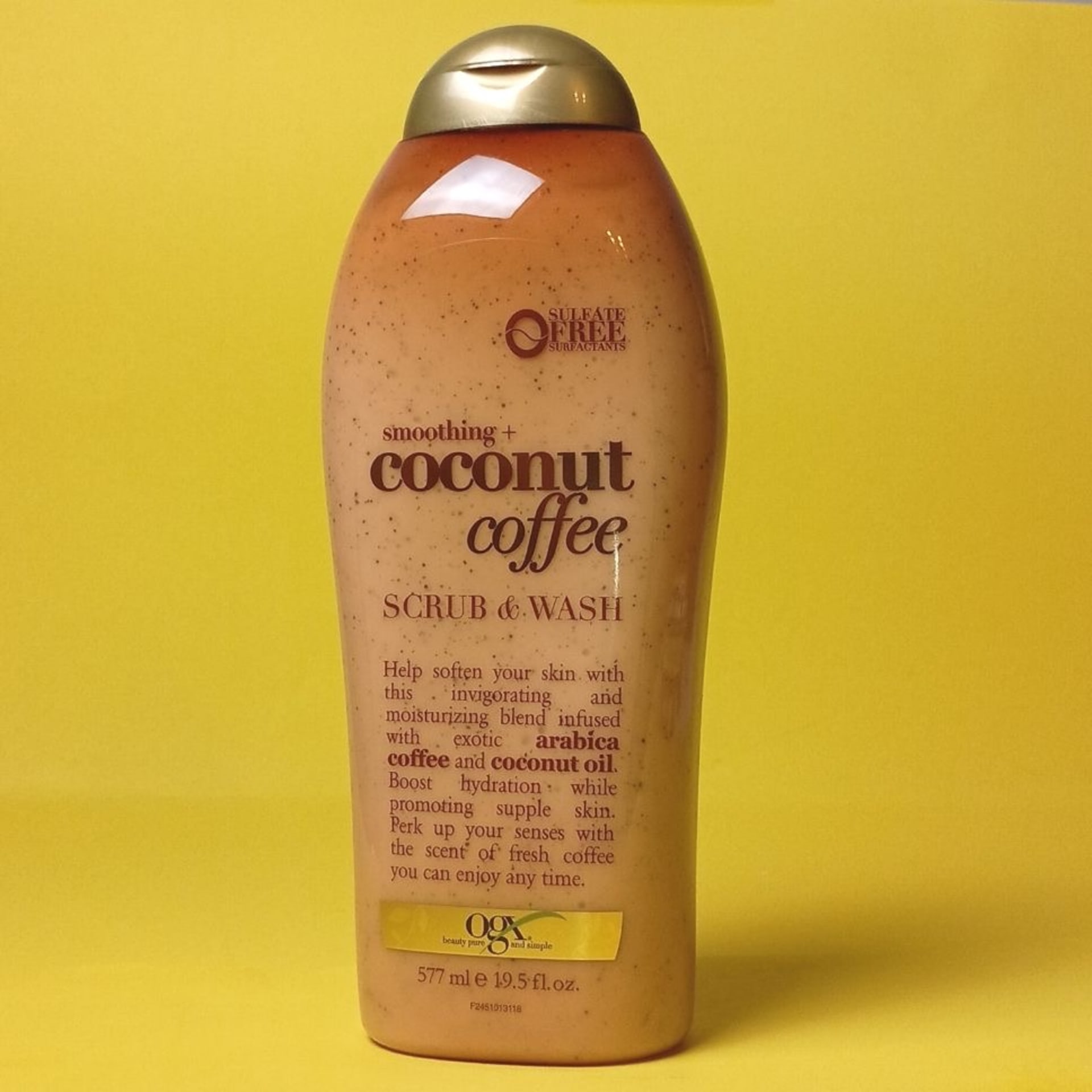 OGX COCONUT COFFEE SCRUB AND WASH