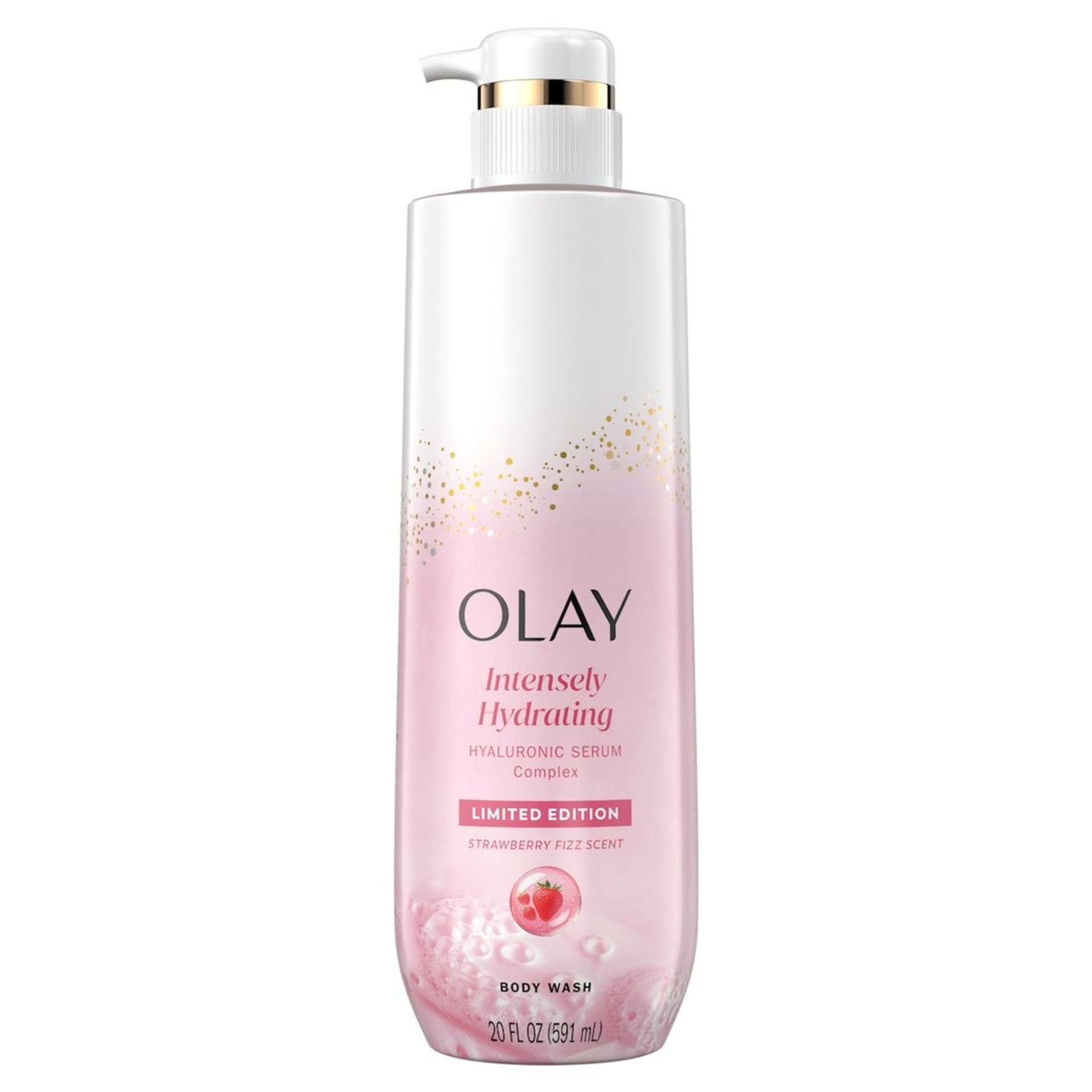 Olay Intensely Hydrating Body Wash – Limited Edition Strawberry Fizz