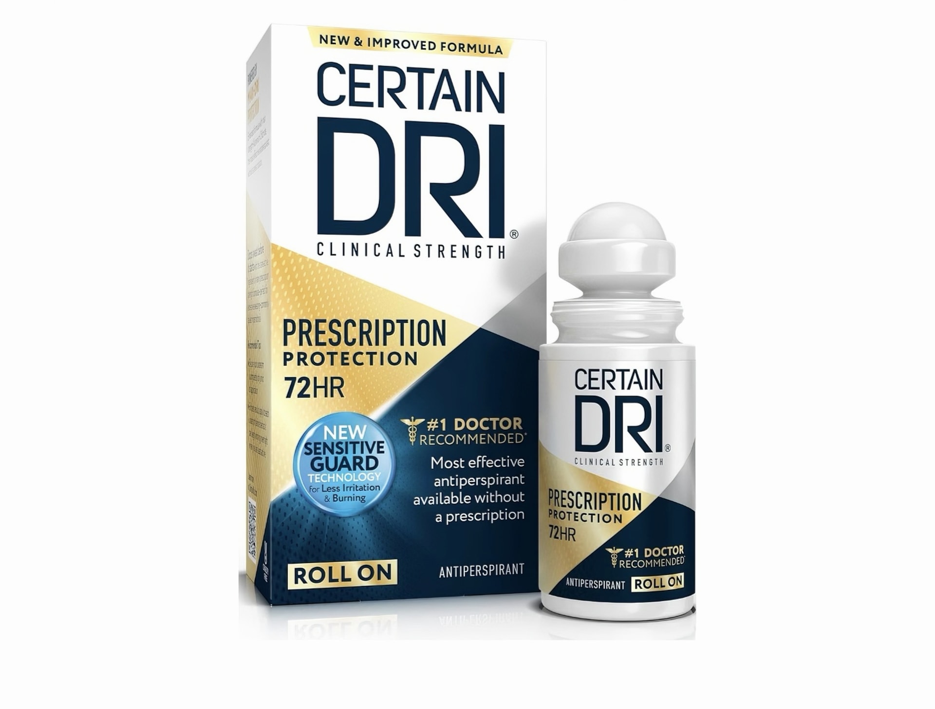 Certain Dri Prescription Strength Clinical Antiperspirant Deodorant Roll-On