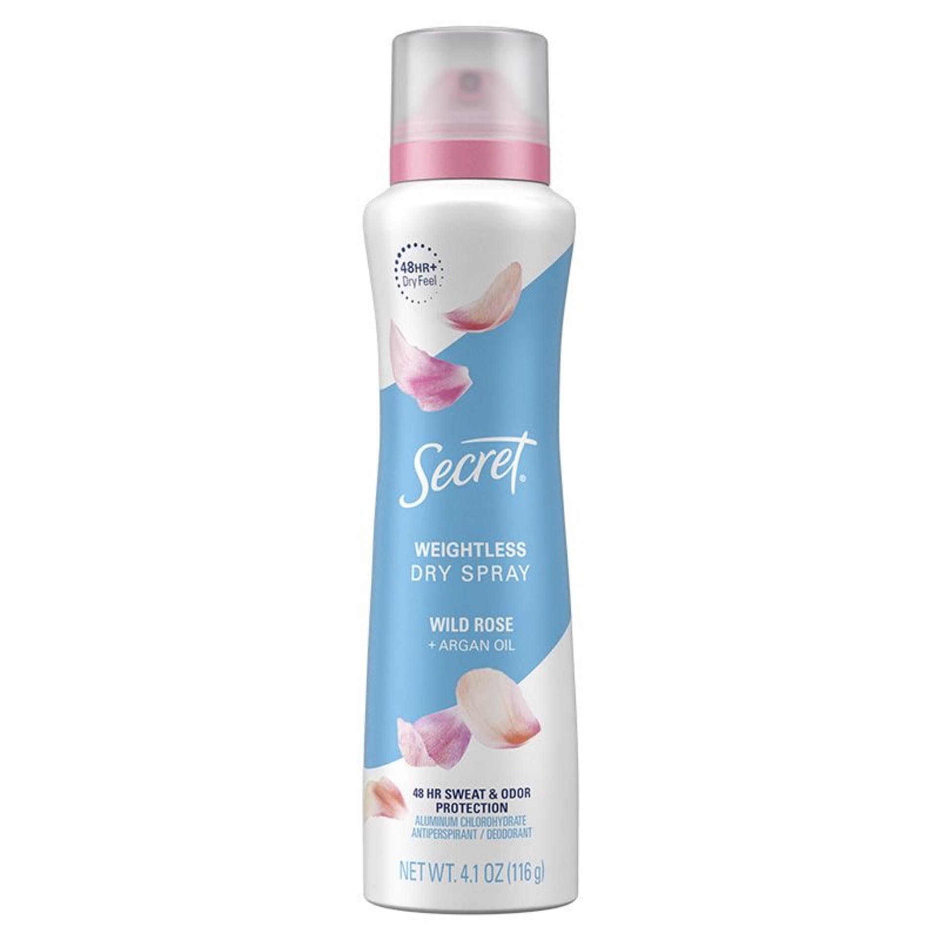 Secret Weightless Dry Spray – Wild Rose