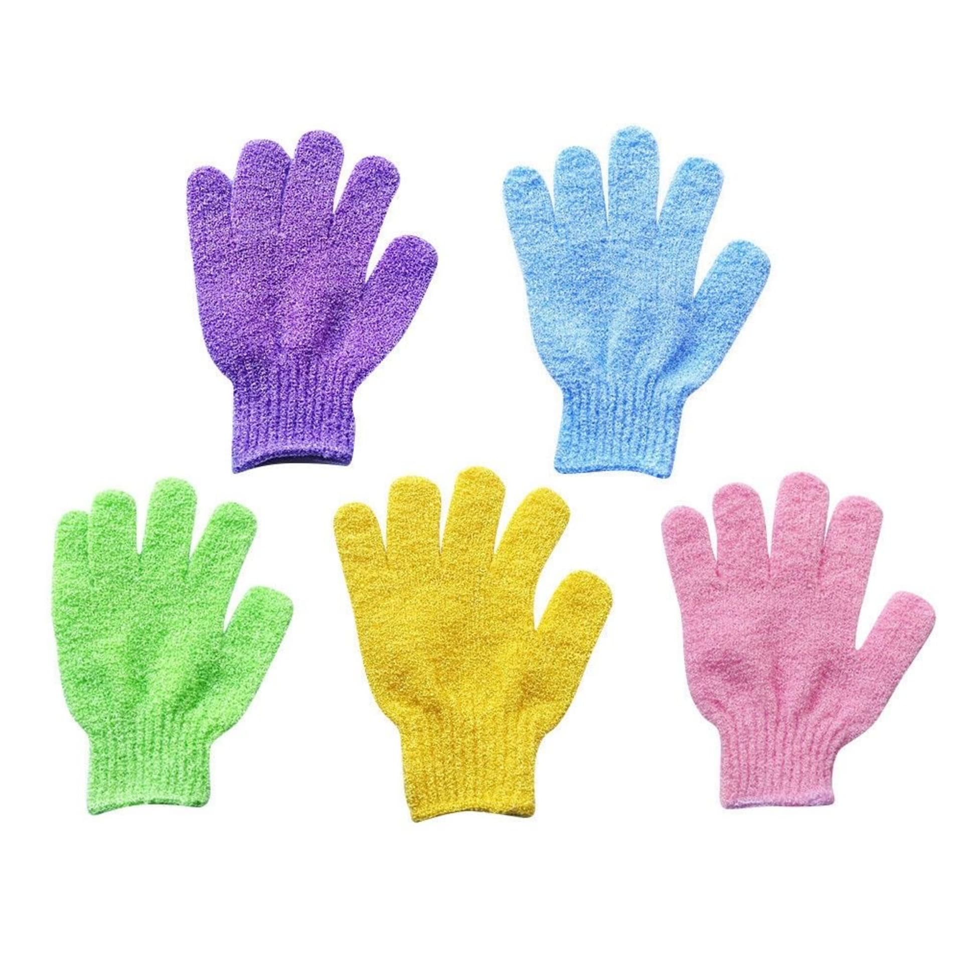 Scents & Skin Scrubbing Gloves (COLOURS MAY VARY) - Image 2