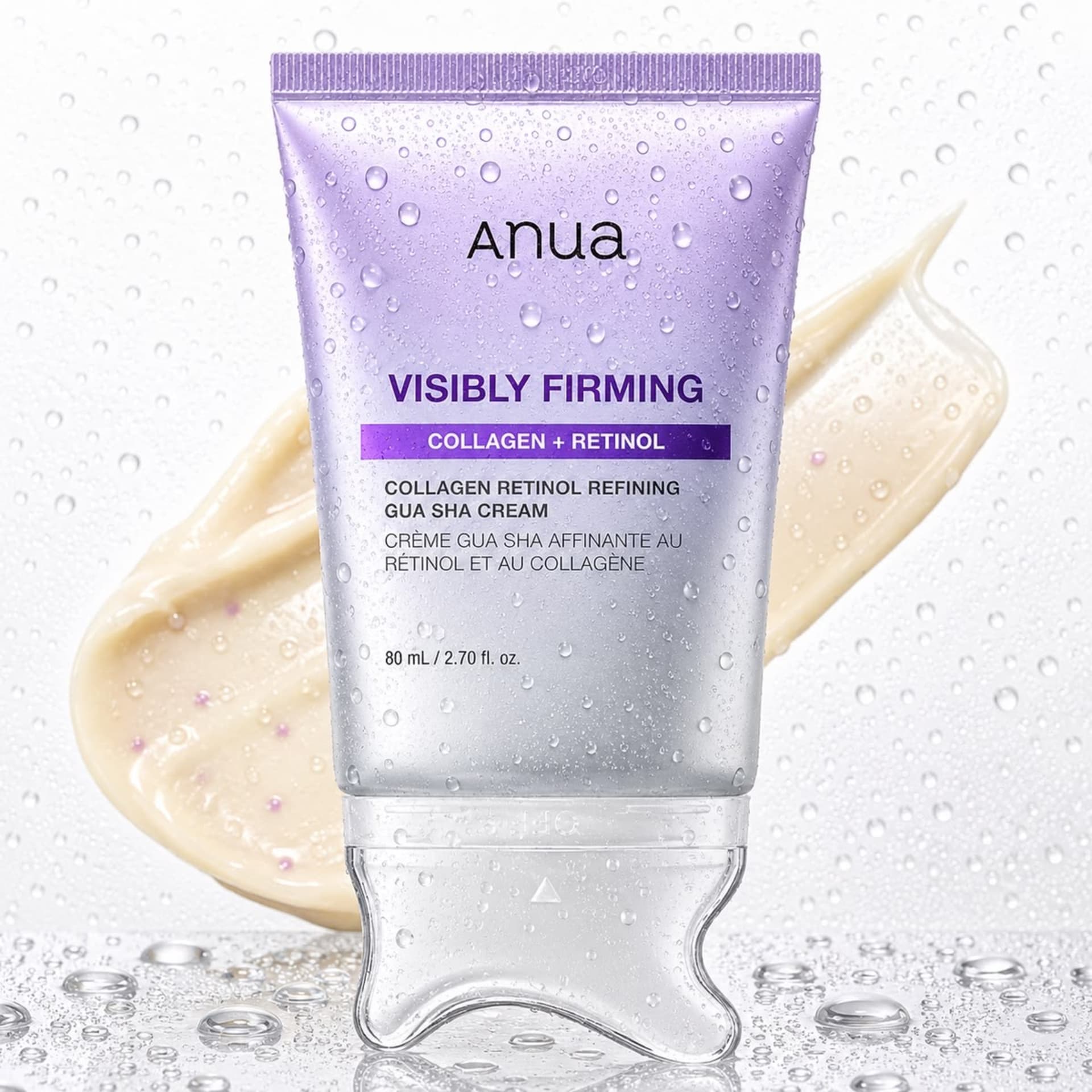 Anua Visibly Firming Collagen Retinol Refining Gua Sha Cream (80ml)