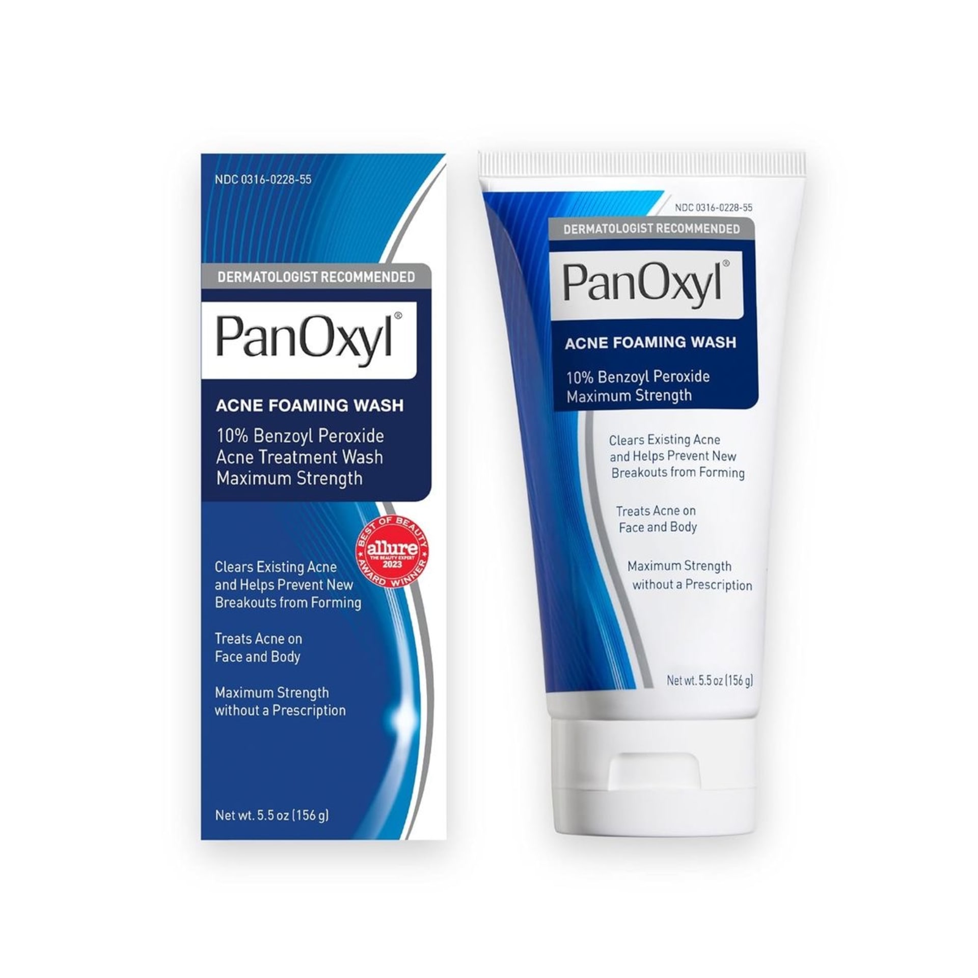 Panoxyl 10% acne foaming wash