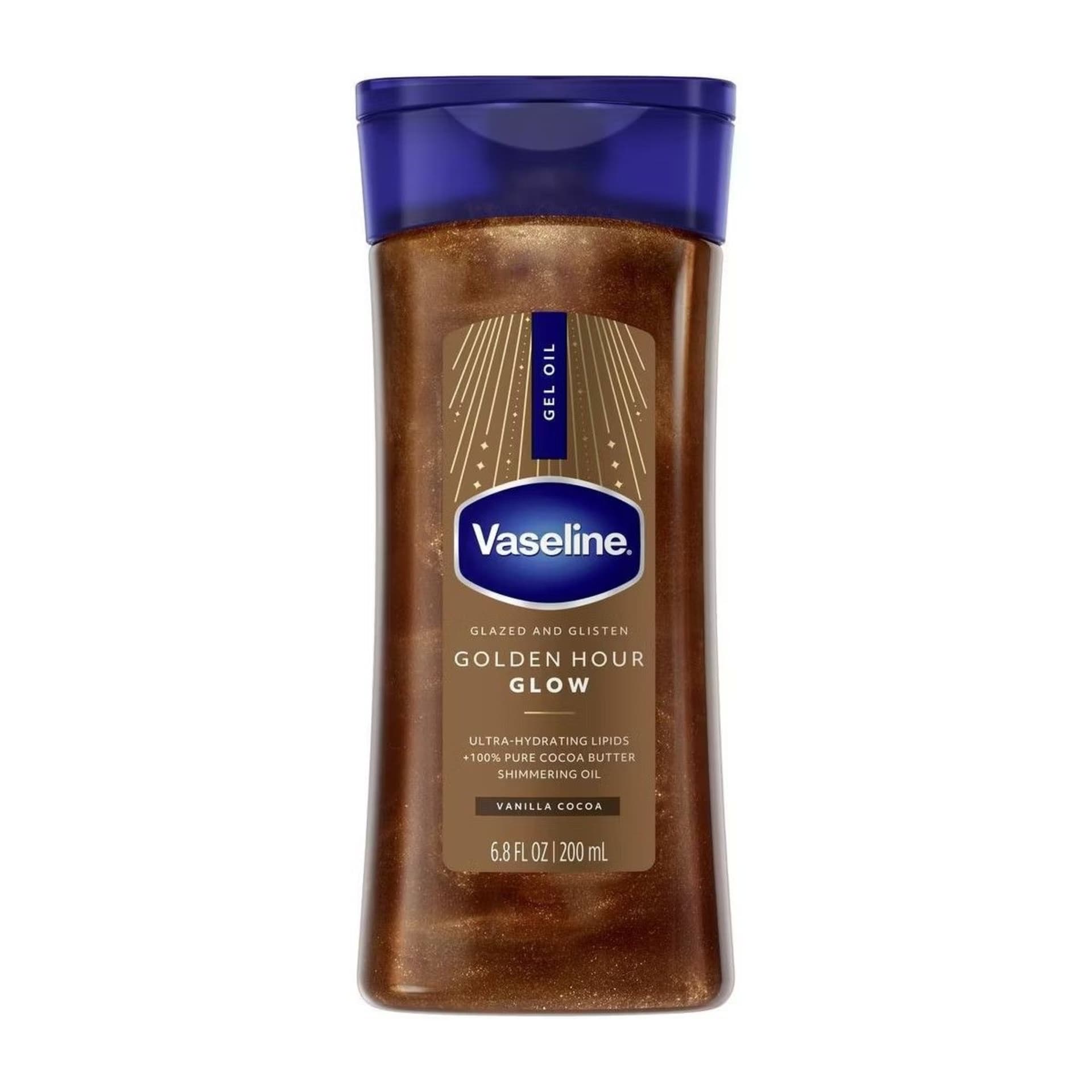 Vaseline Glazed & Glisten Golden Hour Glow Body Oil