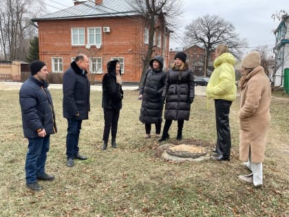 24 января заместитель главы Городского округа Коломна Цаплинский Сергей Михайлович провел обход территории