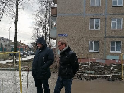 Рабочие выезды в микрорайоны Воскресенска