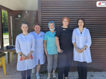 Медицинская проверка на свежем воздухе в Орехово-Зуево