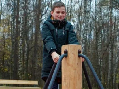 В Зарайске в этом году открыты новые детские игровые площадки
