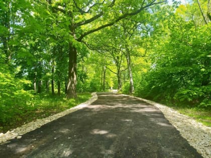 Ремонт дорожного полотна по улице Парковой мкр. Климовск завершен