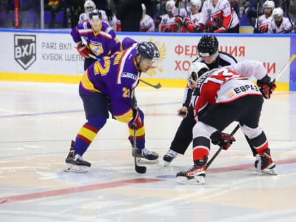 Воскресенский «Химик» победой закончил встречу с ХК «Металлург»!