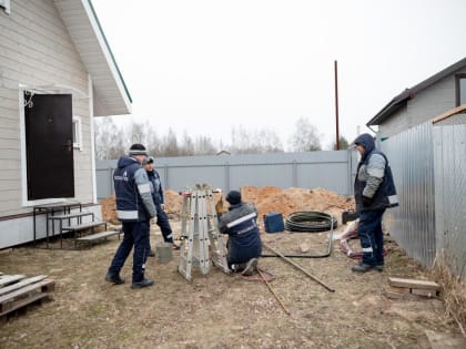 Более 40 домов газифицировали по президентской программе в коломенской деревне
