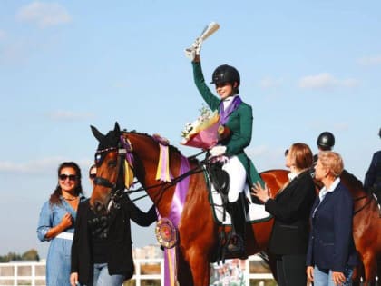 Подольская спортсменка завоевала три медали на Всероссийских соревнованиях по выездке