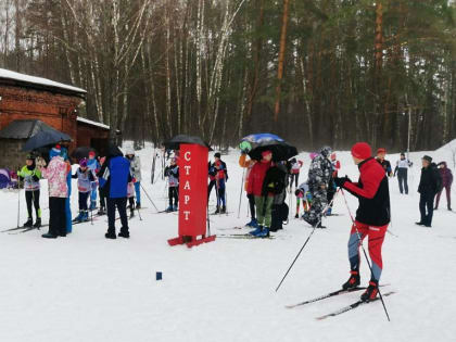 Лыжные гонки «Семейные старты» собрали 22 команды