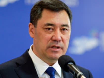 Жапаров предложил списать с Киргизии долги и построить в стране ГЭС