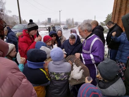 Празднование Благовещения в воскресных школах Зарайского благочиния