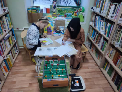 В Тучковской библиотеке прошла игротека «Игрополис»