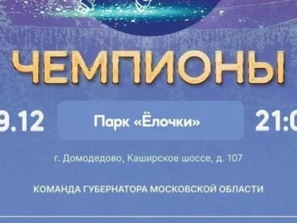 В Домодедове пройдет ледовое шоу Ильи Авербуха