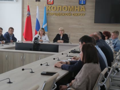 Концепцию благоустройства Парка 50-летия октября обсудили в администрации Коломны