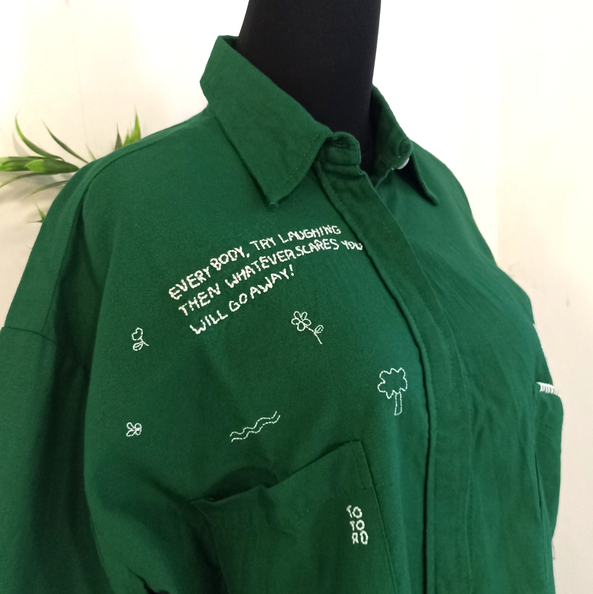 Hand-embroidered Shirt 1