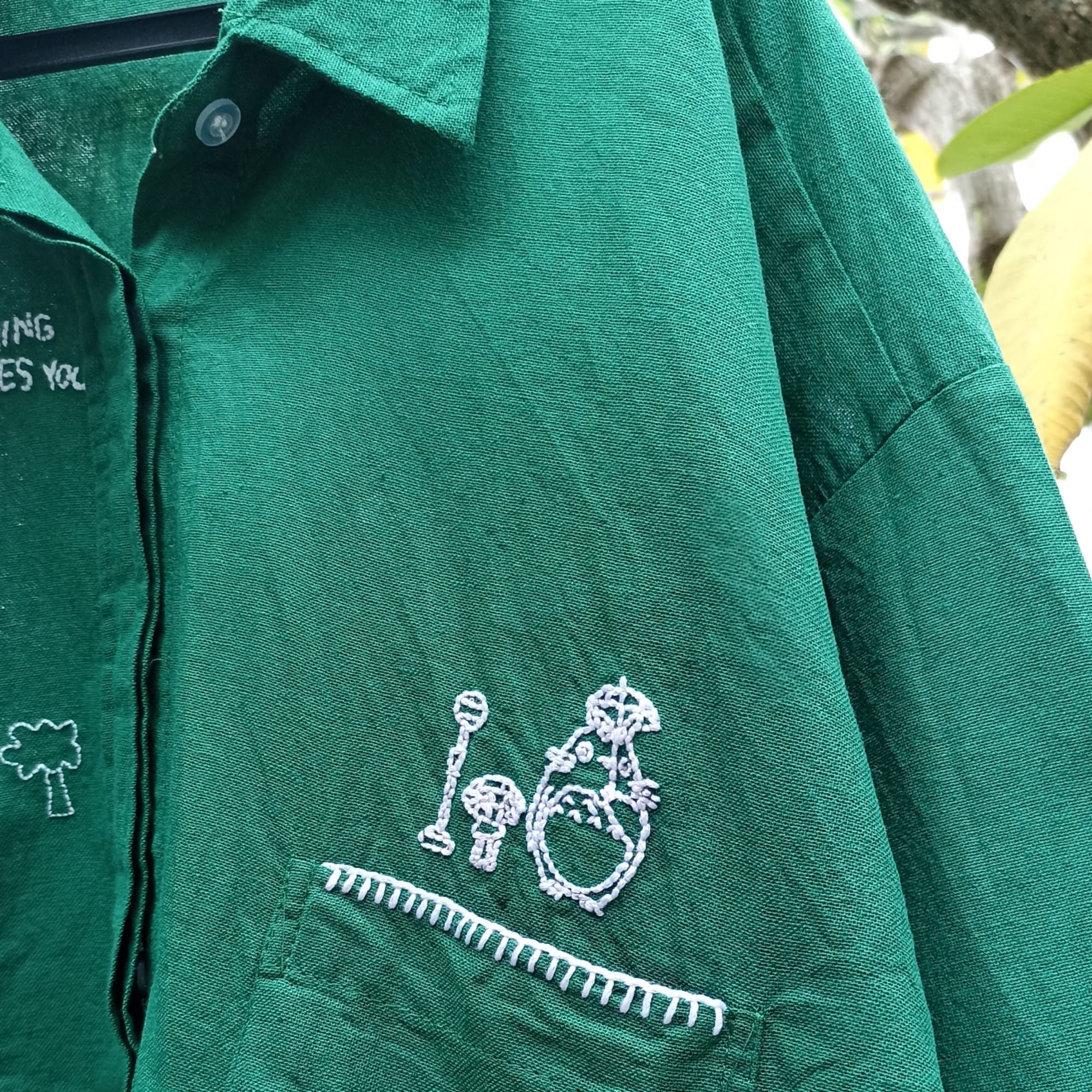 Hand-embroidered Shirt 2