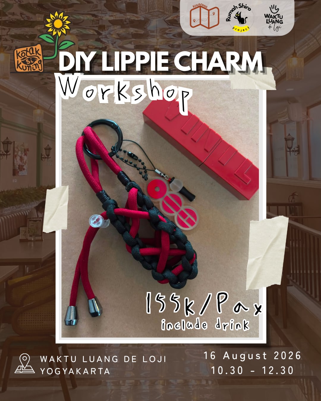 DIY Lippie Charm