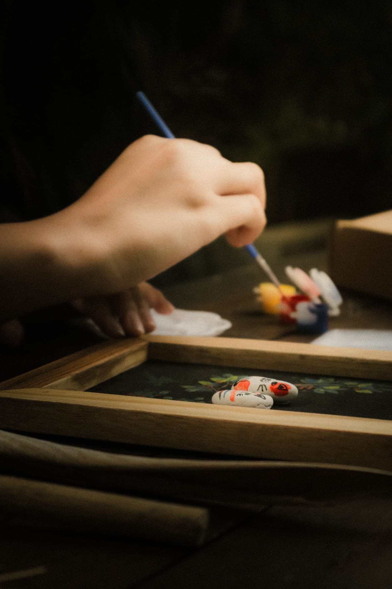DIY Kit Activity – Framed Rock Art Workshop