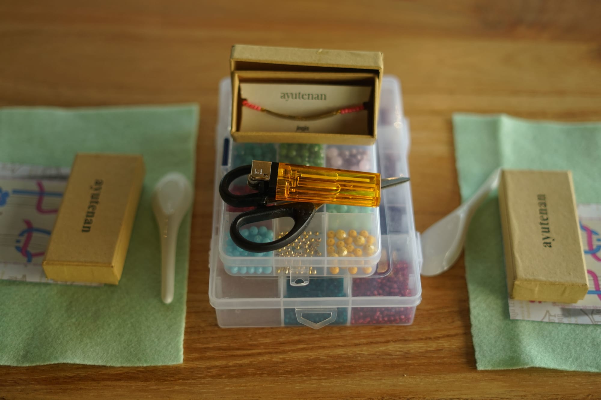 AYU 7 – Stone and Crystal Bracelet Workshop 1