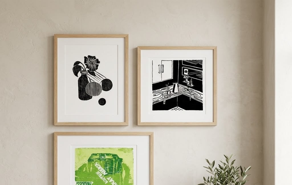Make Your First Woodcut: Wall Art