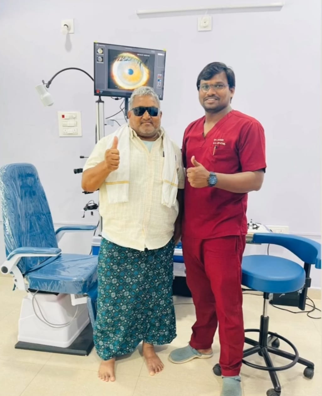 Cornea care at Kiran Eye Care Mancherial