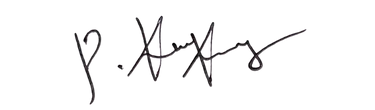 Dr. P Kiran Kumar signature