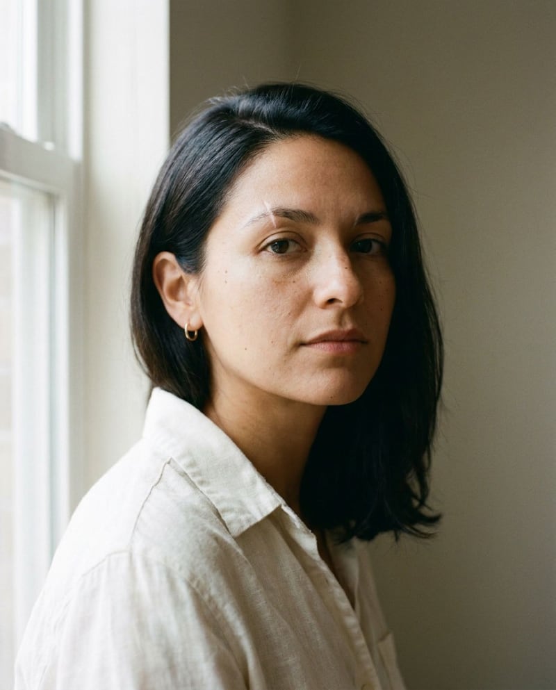 Casting option 5, a portrait of a fictional woman.