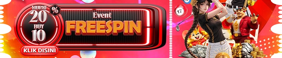 EVENT FREESPIN MURNI 20% & BUY FREESPIN 10%