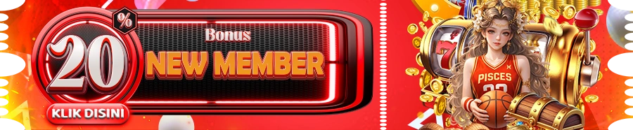 BONUS NEW MEMBER 20%