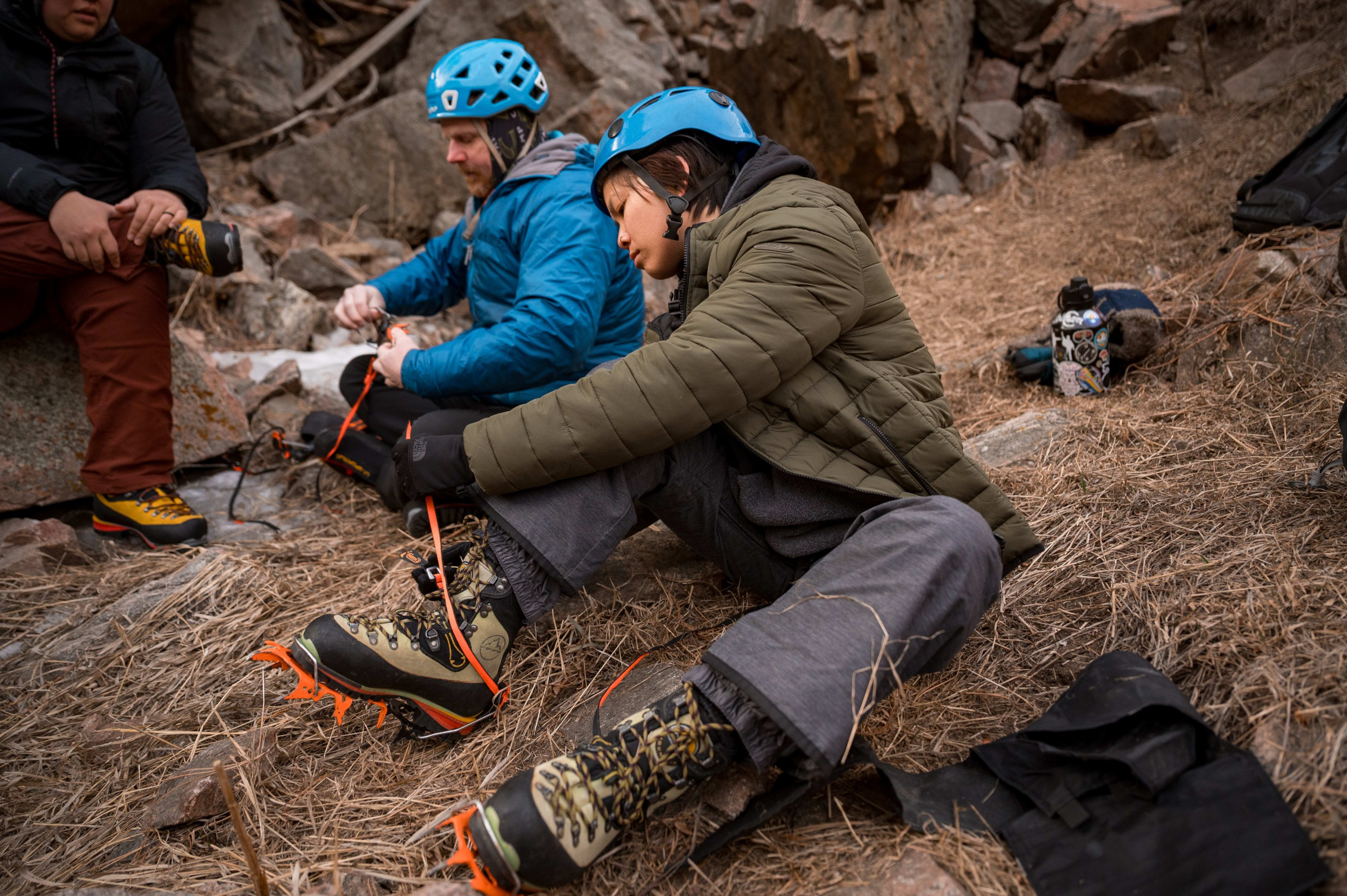 Cruxing in Color — Ice Climbing 2025