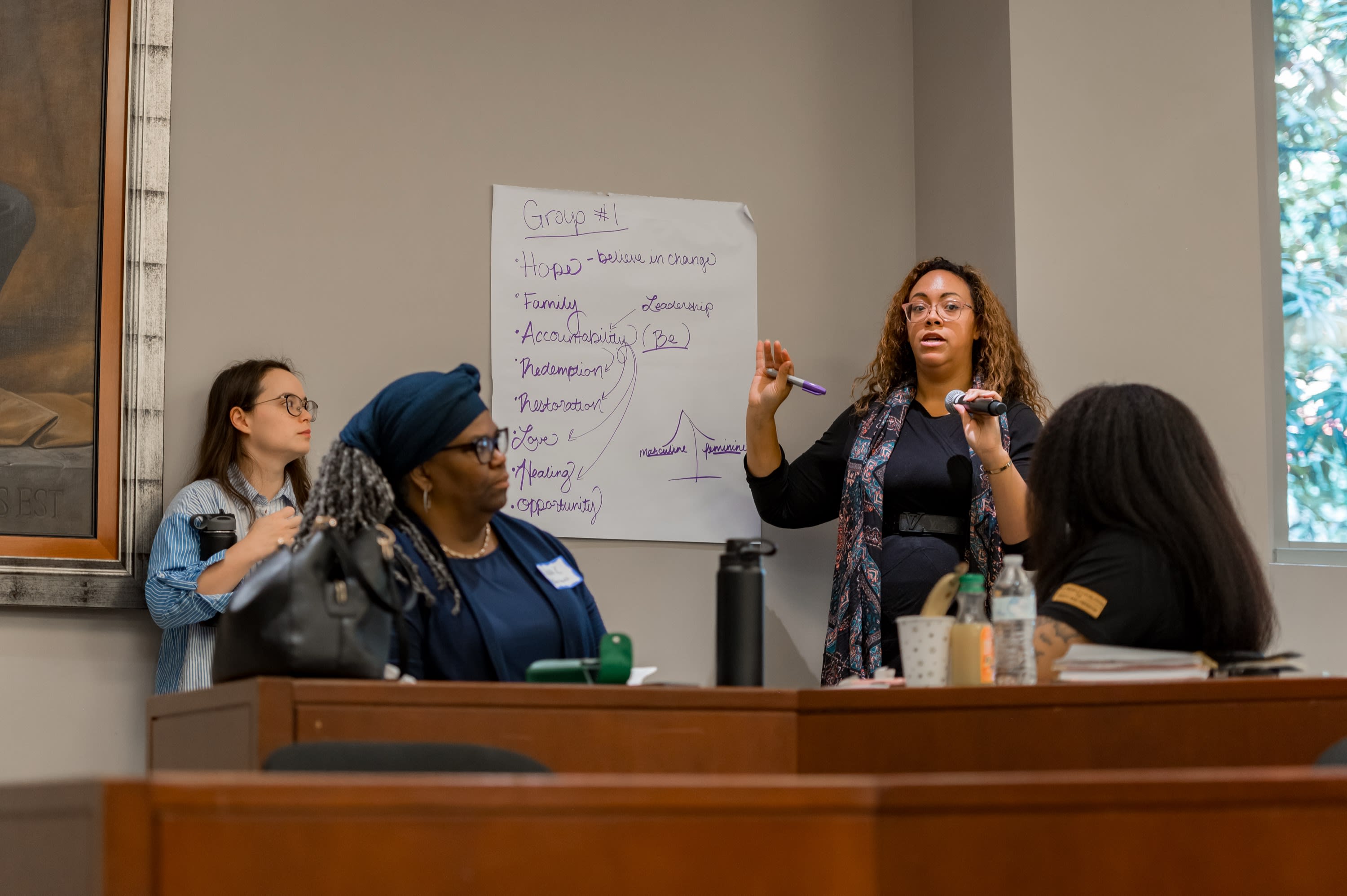 Stand for Children Youth Justice Forum — networking