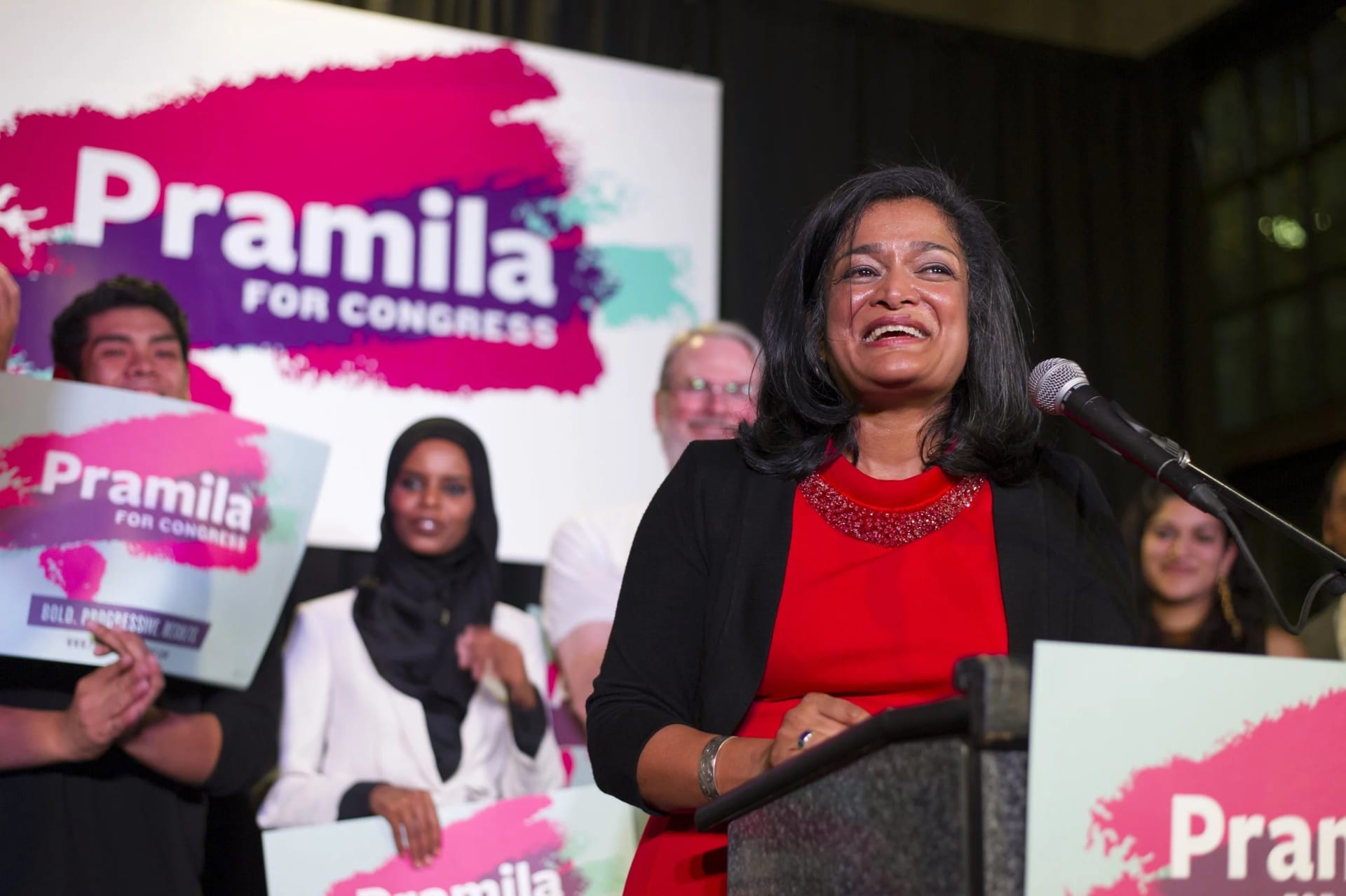 Pramila Jayapal For Congress Campaign Victory Rally