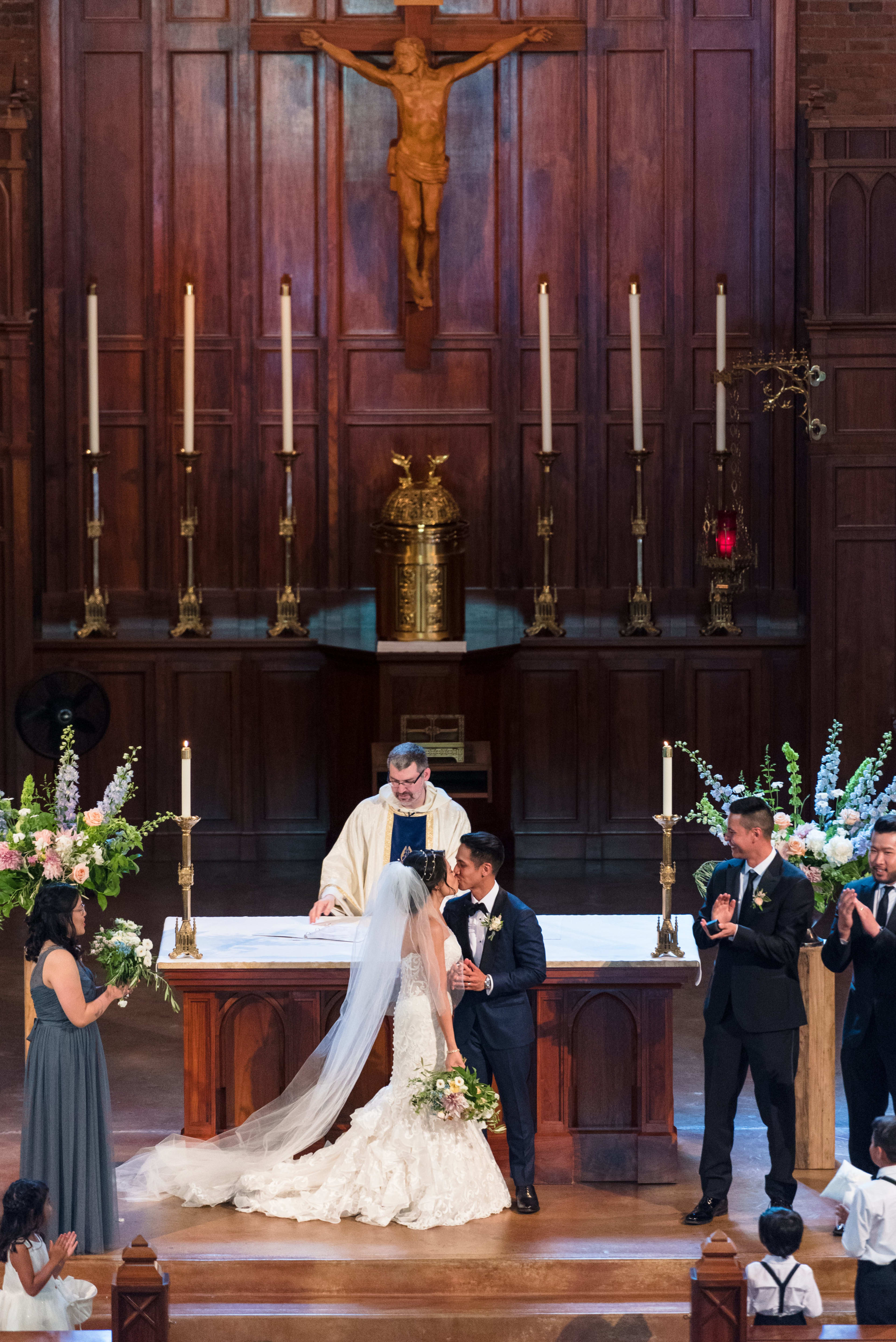 Kim and Allen Blessed Sacrament Catholic Church