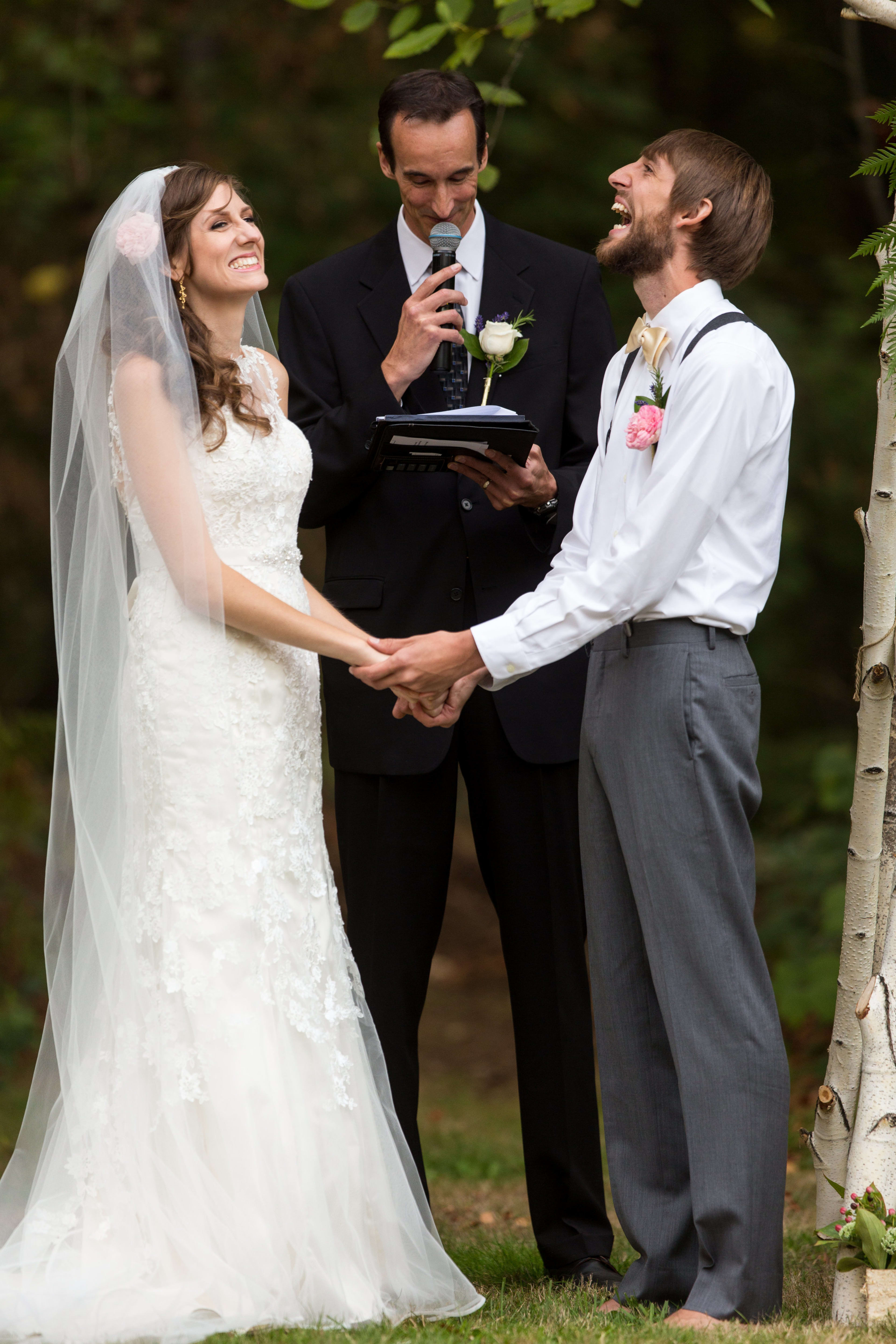 Anna and Anders Pacific NW Ceremony