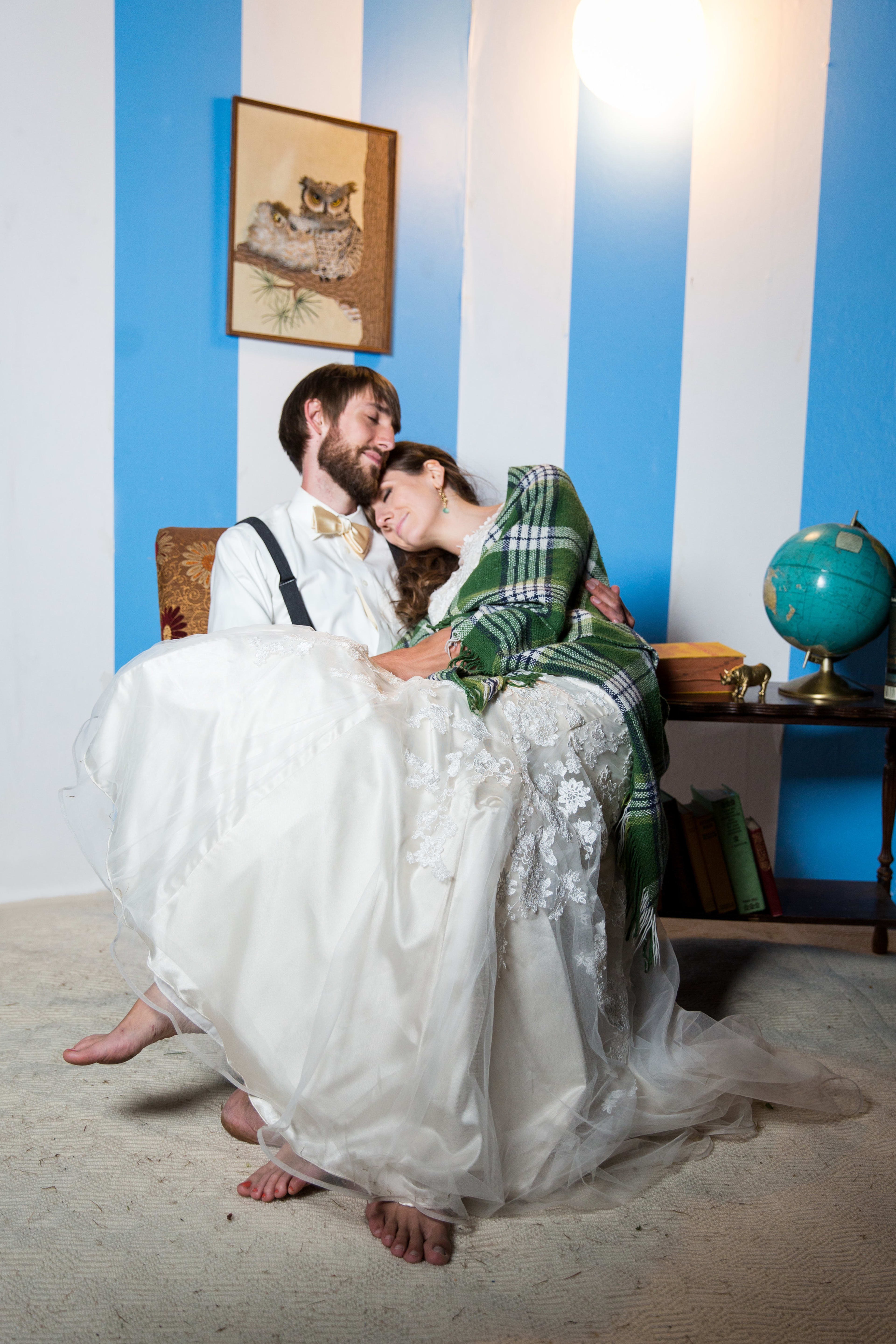 Anna and Anders Photobooth Bridal Portrait