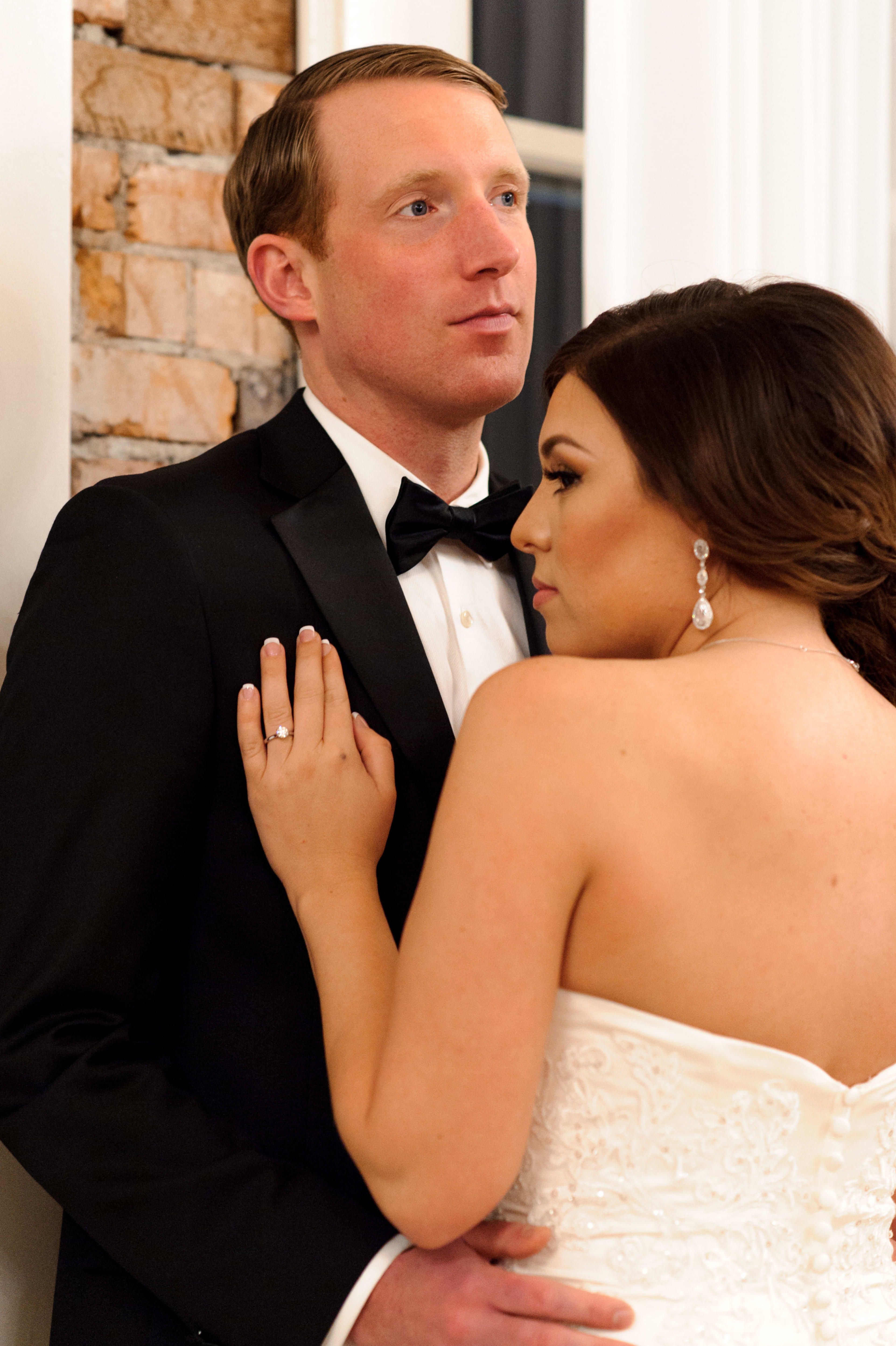 Marian and Joe Bridal Portrait Hollywood Schoolhouse