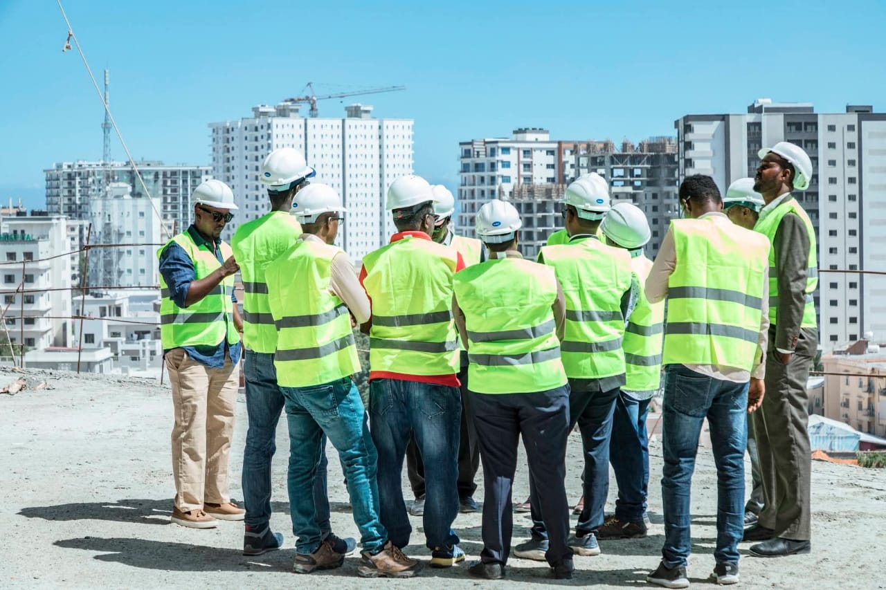 SEA Conducts Official Site Visit to Dahab Tower: Advancing Quality and Safety in Mogadishu’s Modern Skyline