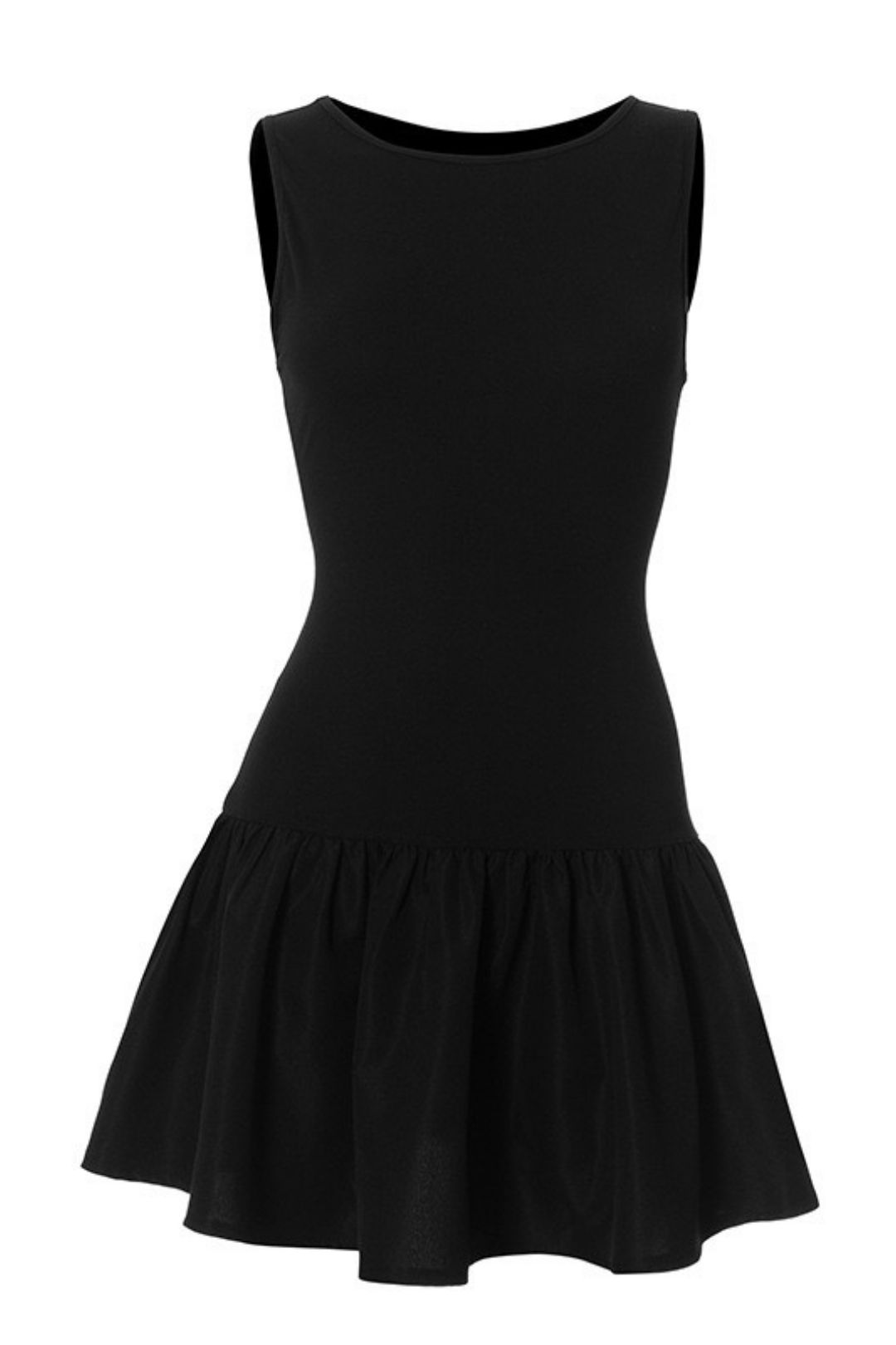 Summer New Solid Color Sleeveless Splicing Dress