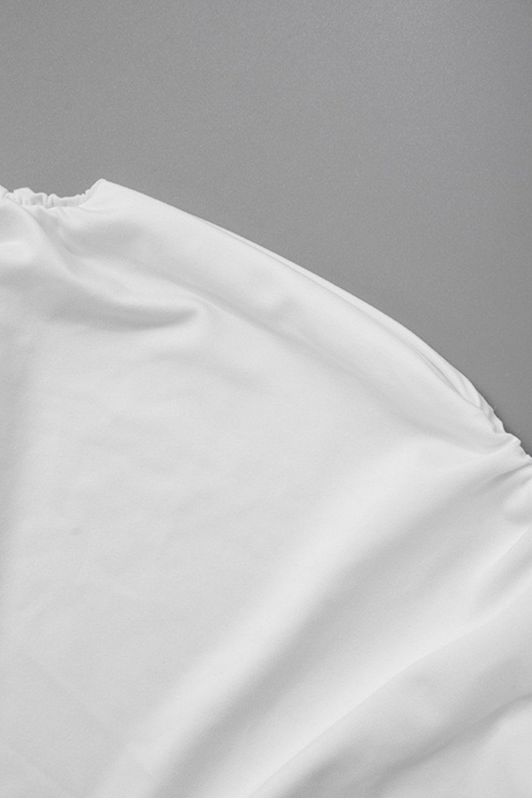 Round Neck Sleeveless Midriff-baring Top Gathered Buttocks Shor