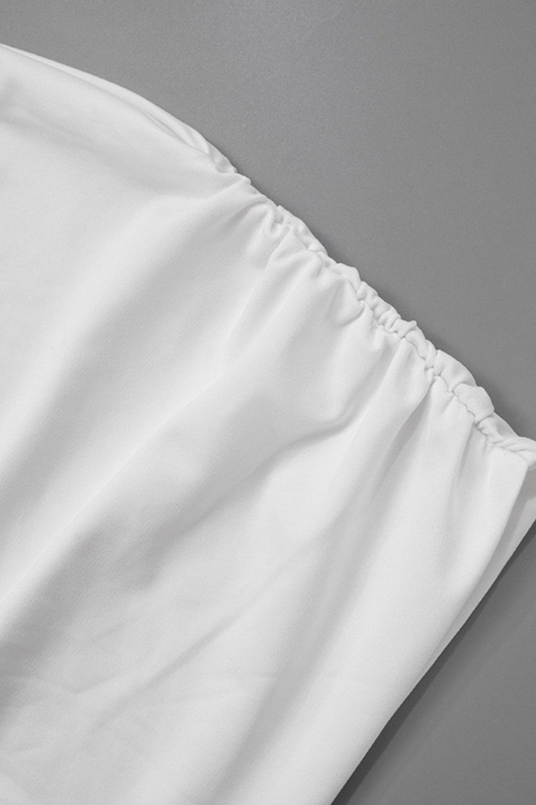 Round Neck Sleeveless Midriff-baring Top Gathered Buttocks Shor