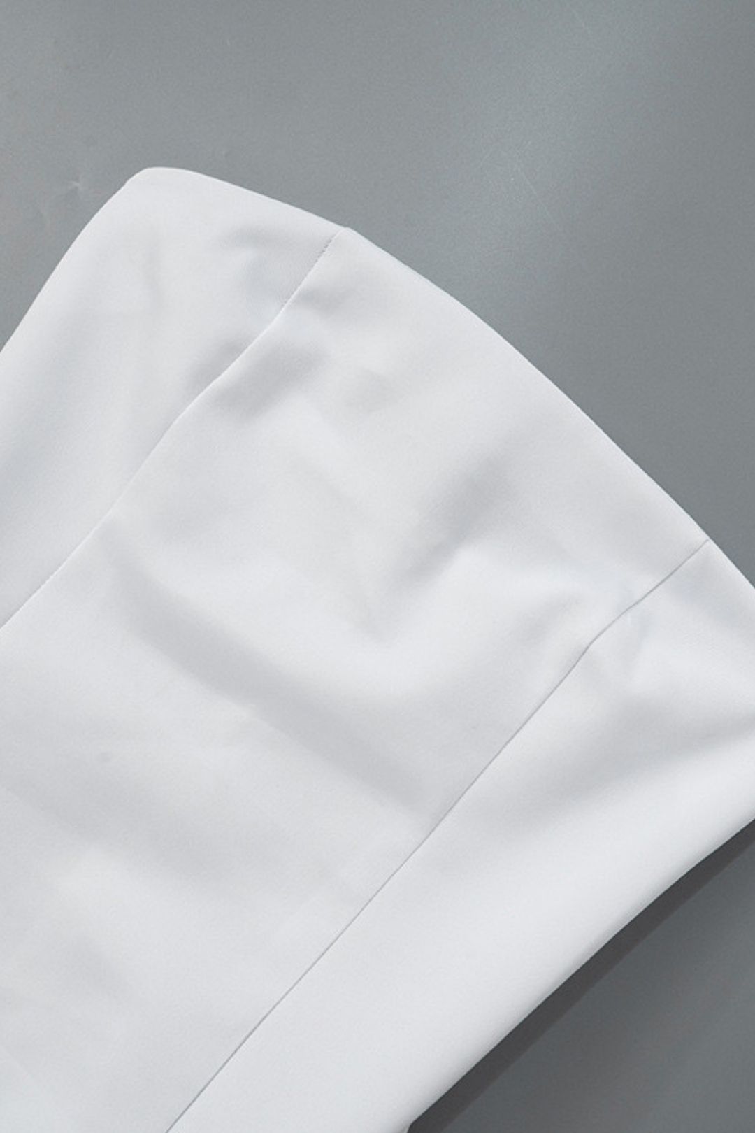 New Solid Color Tube Top High Waist Large Skirt